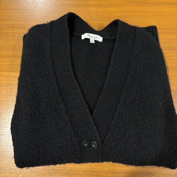 Madewell Black Cardigan - Picture 1 of 4